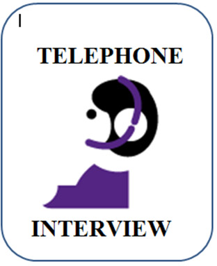 Telephone interview